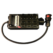 Туровый дистрибьютор питания в черном исполнении ETC 408 ICB BE